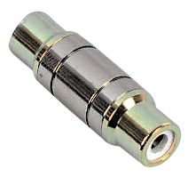 MULTICOMP PRO PS000107 RCA Pass Through Audio Module Adapter, RCA / Phono Receptacle, RCA / Phono Receptacle
