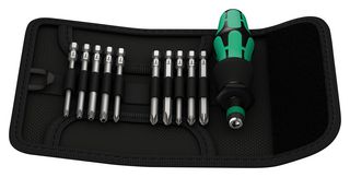 WERA KRAFTFORM KOMPAKT 41 Screwdriver Set, Phillips, Pozidrive, Torx, 11 Pieces