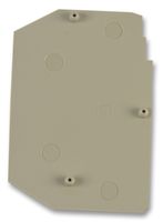 IMO PRECISION CONTROLS EPF3 End Cover, for Use with ERTD Series Terminal Blocks, Beige