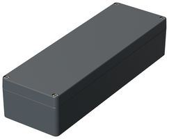 BOPLA 01124000 Metal Enclosure, Small, Aluminium, 81 mm, 120 mm, 360 mm, IP66