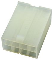 TE CONNECTIVITY - AMP 1586000-8 Connector Housing, VAL-U-LOK Series Connector System, Plug, 8 Ways, 4.2 mm