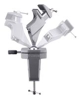 BERNSTEIN WERKZEUGFABRIK 9-205 Swivel Vice, Small, Bench Mount, SPANNFIX, 50mm Jaw, 70mm Opening