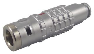 LEMO FGG.0K.305.CLAC45Z Circular Connector, Sealed Circular Connector, 0K Series, Cable Mount Plug, 5 Contacts, Solder Pin