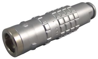LEMO FGG.1K.303.CLAC55Z Circular Connector, Sealed Circular Connector, 1K Series, Cable Mount Plug, 3 Contacts, Solder Pin