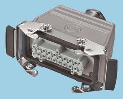 LAPP 10.1270+10.1970+12.9545 Heavy Duty Connector, EPIC HBE Series, Panel Mount, Receptacle, 24 Contacts, 2 Rows, Socket