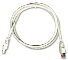 MOLEX PCD-00342-0E SINGLE Ethernet Cable, Cat5e, Cat5e, RJ45 Plug to RJ45 Plug, Grey, 2 m, 6.6 ft