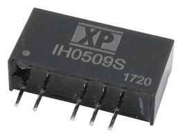 XP POWER IH2409S Isolated Through Hole DC/DC Converter, 1kV Isolation, ITE, SIP, 1:1, 2 W, 2 Output, 9 V