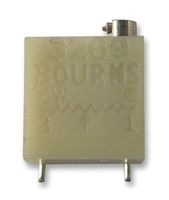 BOURNS 3269P-1-103LF.. Trimmer, Multi Turn, Cermet, Side Adjust, 10 kohm, Surface Mount, 12 Turns