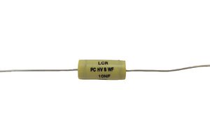 LCR COMPONENTS PC/HV/S/WF 10NF 1KV Power Film Capacitor, Metallized PP, Axial Leaded, 0.01 µF, ± 20%, High Frequency, Through Hole