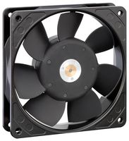 EBM-PAPST 9906L AC Axial Fan, 115V, Square, 119 mm, 25 mm, Ball Bearing, 58.9 CFM