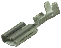 AMP - TE CONNECTIVITY 60838-1 Quick Disconnect Terminal, FASTON 250, Female Quick Disconnect, 6.35mm x 0.81mm, 0.25" x 0.032"