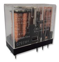 OMRON ELECTRONIC COMPONENTS G2R-2 DC24 Power Relay, DPDT, 24 VDC, 5 A, G2R Series, Through Hole, Non Latching