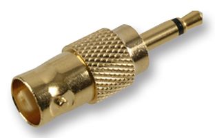 PRO SIGNAL PSG02771 Connector Adapter, BNC Coaxial, 1 Ways, Receptacle, Mono - 3.5mm, 1 Ways, Plug