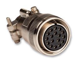 ITT CANNON CA06COME22-28S Circular Connector, CA Series, MIL-DTL-5015 Series, Straight Plug, 7 Contacts, Solder Socket