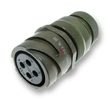 ITT CANNON CA3101E28-12SBF80 Circular Connector, CA Series, MIL-DTL-5015 Series, Cable Mount Receptacle, 26 Contacts