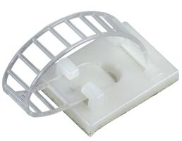 PRO POWER RWADC-70 Fastener, Adjustable Releasable Cable Clamp, 17 mm, Nylon 6.6 (Polyamide 6.6), Natural, 70 mm