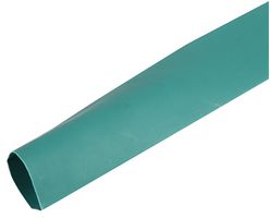 MULTICOMP PRO 13785 Heat Shrink Tubing, 2:1, 0.04 ", 1.1 mm, Green, 328 ft, 100 m