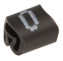 PRO POWER PTV3 0 BLACK 100/BAG CABLE MARKER, NO.0 BLACK BAG100, PK100