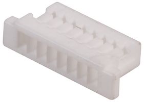 JST / JAPAN SOLDERLESS TERMINALS SHR-08V-S-B Connector Housing, SH, Receptacle, 8 Ways, 1 mm, SSH-003T-P0.2-H Contacts