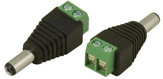 CLEVER LITTLE BOX CLB-JL-52Y DC Power Connector, Plug, Cable Mount, Screw