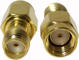 RF SOLUTIONS ADP-SMAMRP-SMAF SMA RP Plug to SMA Socket Adaptor