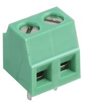 MULTICOMP PRO MC000018 Wire-To-Board Terminal Block, 3.81 mm, 2 Ways, 26 AWG, 16 AWG, Screw