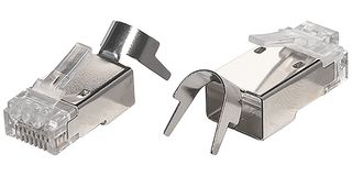 TUK PGSCBXL#50 Modular Connector, For XXL Cable, RJ45 Plug, 1 x 1 (Single), 8P8C, Cat6a, Cable Mount