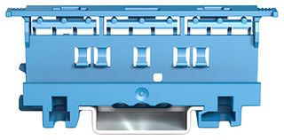 WAGO 221-500/000-006 Accessory, Blue, WAGO 221 Series Terminal Blocks - 4mm²