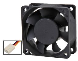 UNBRANDED MA0625SIM-3PIN FAN, 60MM, 3 PIN