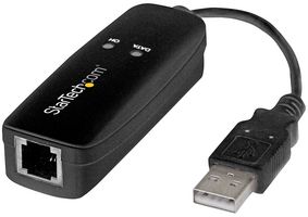 STARTECH USB56KEMH2 FAX MODEM, V.92, USB 2.0, FAX/CMR/POS