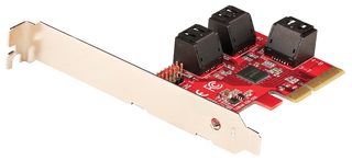 STARTECH 6P6G-PCIE-SATA-CARD SATA Interface, SATA PCIe Card, 6 Port PCIe SATA Expansion Card, PCI Express to SATA Converter