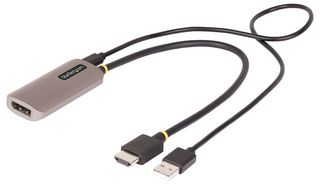 STARTECH 148B-HDMI-DP-8K Inter Series Adapter Cable Assembly, HDMI Plug + USB Micro B Plug to DisplayPort Receptacle, 1 ft