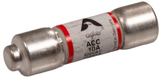 MULTICOMP PRO MP015699 Fuse, Industrial / Power, MP Power ACC Series, 10 A, 600 V, 300 V, 10mm x 38mm