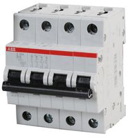 ABB 2CDS254001R0065 Thermal Magnetic Circuit Breaker, System Pro M Compact S200, 6 A, 4 Pole, 277 V, DIN Rail