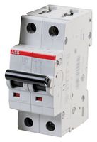ABB 2CDS252001R0634 Thermal Magnetic Circuit Breaker, System Pro M Compact S200, 63 A, 2 Pole, 277 VAC, DIN Rail