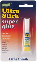 ULTRATAPE 0595-2GM-UL Super Glue, Medium Viscosity, Ultratape - Superglue, 2 g, Cyanoacrylate, Humidity