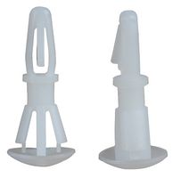 DURATOOL D01451 PCB Spacer Support, Lock-In Support, Nylon 6.6, 10mm x 4mm