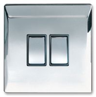 SUPERSWITCH SW304 POC C SWITCH, PC, 2 GANG, 2 WAY