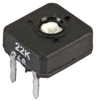 TE CONNECTIVITY - CITEC CB10LV223M Trimmer, Single Turn, Carbon, Top Adjust, 22 kohm, Through Hole, 1 Turns