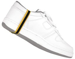 DESCO EUROPE / VERMASON 249205 ESD Grounder, Heel, Black, Yellow, Elastic, Hook and Loop