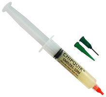 CHIP QUIK SMD291-10M Solder Flux, No Clean, Lead Free Soldering, Syringe, 10 cc, 10 g, SMD Series