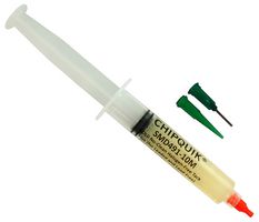CHIP QUIK SMD491-10M Solder Flux, No Clean, Lead Free Soldering, Syringe, 10 cc, 10 g, SMD Series