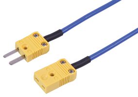MULTICOMP PRO MP008324 Thermocouple, Extension Wire Set, K, -200 °C, 100 °C, PVC (Polyvinylchloride), 78.74 ", 2000 mm
