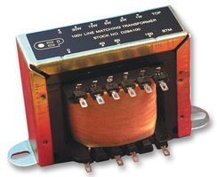 OEP / OXFORD ELECTRICAL PRODUCTS D29A100 Audio Transformer, Line, 191.5 ohm, 0.2 ohm, 2 kV