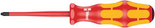 WERA 05006460001 Screwdriver, Pozidriv, PZ1, 80 mm Blade, 178 mm Overall