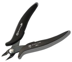 CK TOOLS T3887 Cutter, ESD, Side, 136 mm, Full Flush, 1.6 mm, CK Tools - Ecotronic ESD Cutters