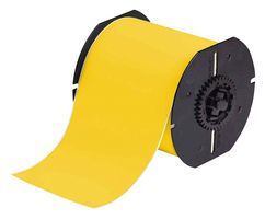 BRADY B30C-2250-595-YL B30,B595,YEL,2.25" X 100 FT FIT / ROLL O