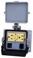 WAGO 8000-0100/1000-0361 METAL ENCLOSURE, 2PORT, CAT 5E ENET