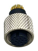 NORCOMP 858-017-203RSU4 SENSOR CONN, M12, 17POS, RCPT, CABLE