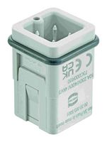 HARTING 9200035001 HEAVY DUTY INSERT, PLUG, 3POS, SIZE 3A
